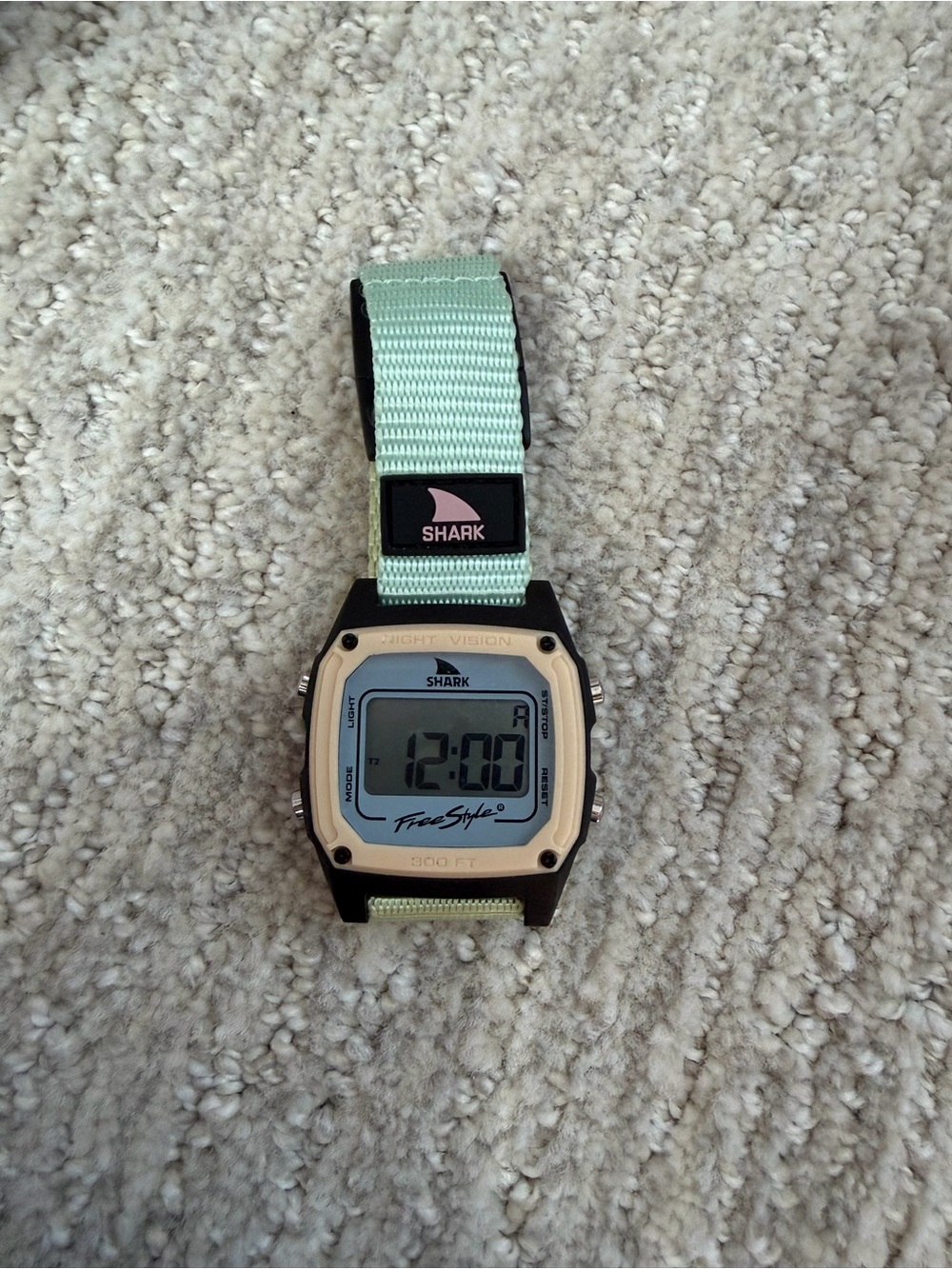 Freestyle Shark Classic Digital Watch - Mint Strap with Black Case